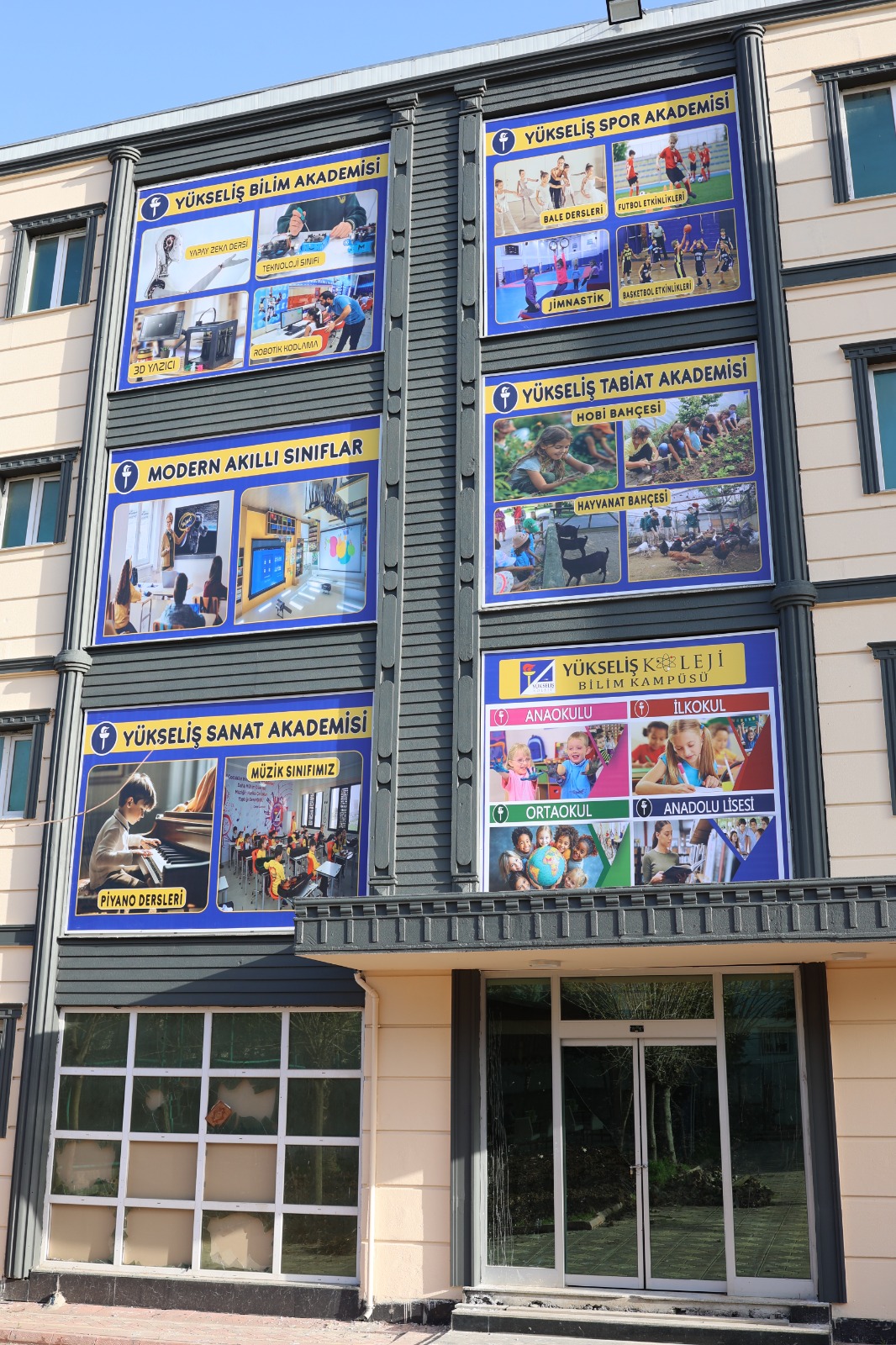 Adıyaman Özel Okulları Yükseliş Koleji Kampüs Bahçesi