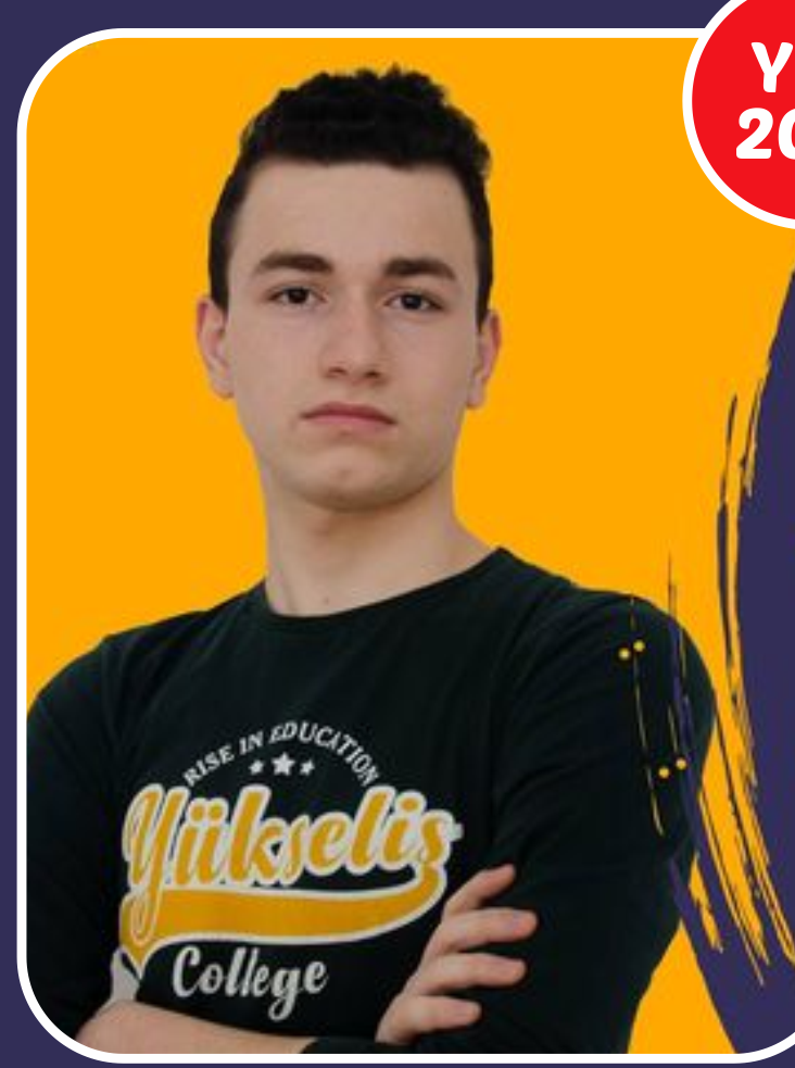 Seyhan Çakmak - Adıyaman Yükseliş Koleji YKS Türkiye Derecesi